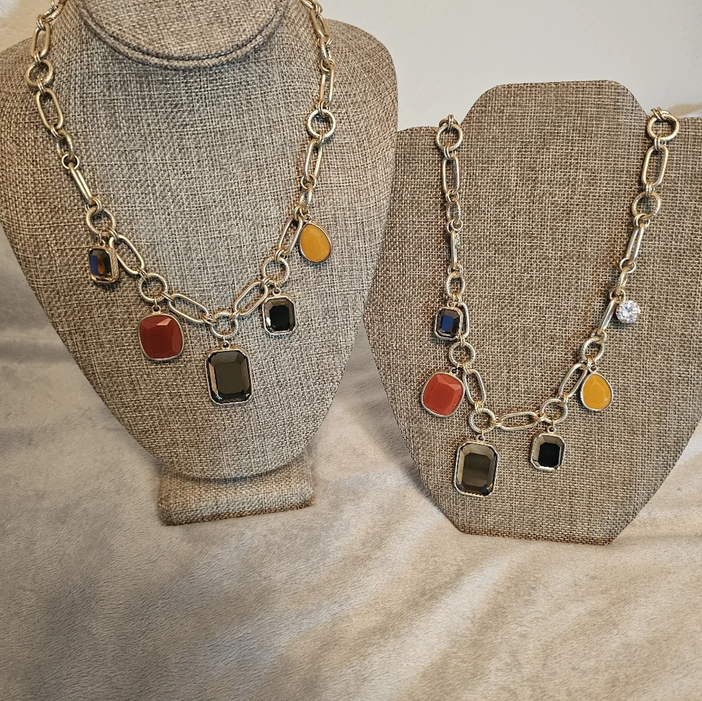 2 Lia Sophia Necklaces - Picture 1 of 5